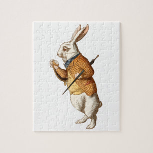 Quebra-cabeça   Alice no País das Maravilhas - Coelho Branco
