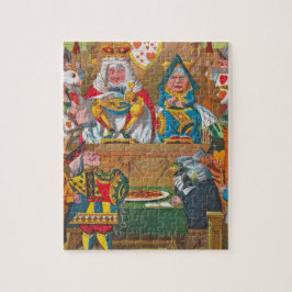 Quebra-cabeça Alice no País das Maravilhas - Rei e Rainha dos Co