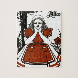 Quebra-cabeça  Alice No País Das Maravilhas; Uma Brincadeira.Al