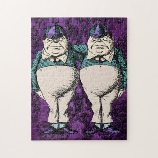 Quebra-cabeça Alice V Gótica - Tweedledum e Tweedledee Quebra-ca