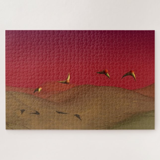 Quebra-cabeça Alien Flight (Horizontal)