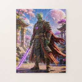 Quebra-cabeça Alien Samurai Warrior Puzzle