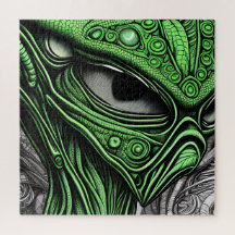 Alienígena Abstrato assustadora