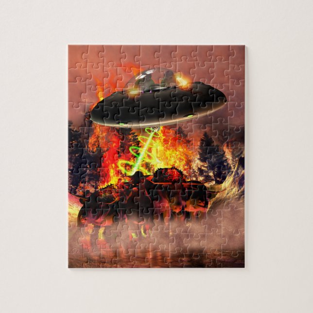 Quebra-cabeça Alienígena BB-Q (Vertical)