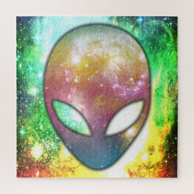 Quebra-cabeça Alienígena de espaço (Vertical)