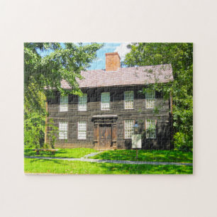 Quebra-cabeça Allen House Deerfield Massachusetts.