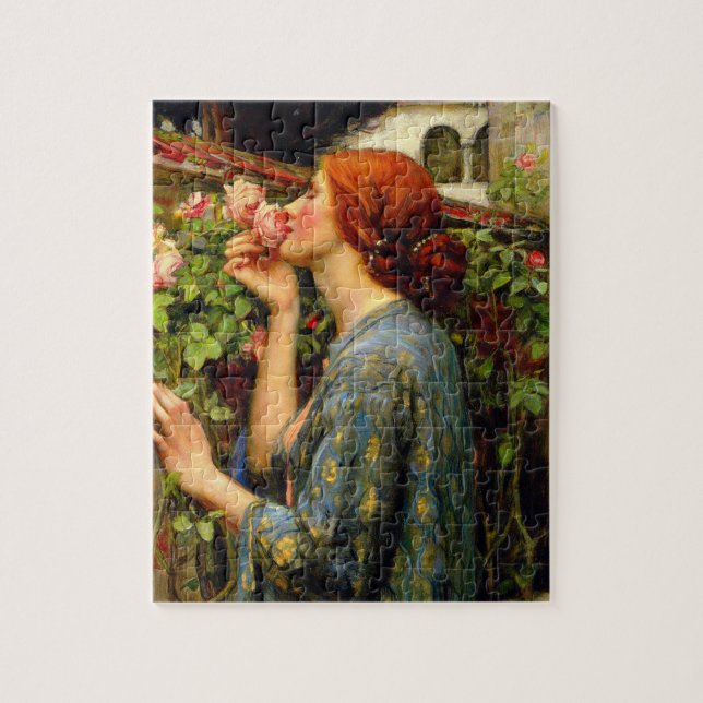 Quebra-cabeça Alma da Rosa John William Waterhouse (Vertical)