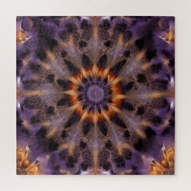 Quebra-cabeça Alma Janela IA Fantasy Impressão de Arte Digital R (Vertical)