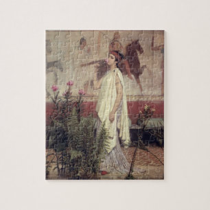Quebra-cabeça Alma-Tadema uma mulher grega, 1869