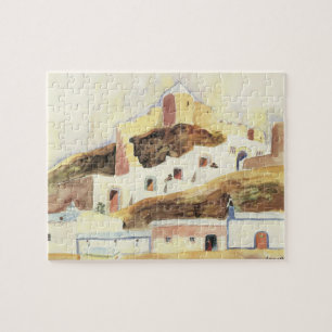 Quebra-cabeça Almeria por Walter Gramatte, Expressionismo Vintag