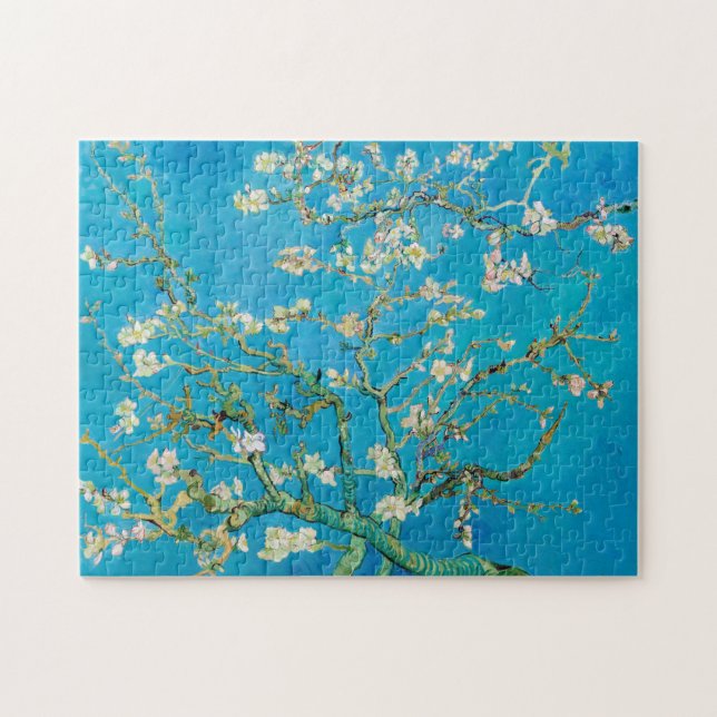 Quebra-cabeça Almond Blossom, Vincent van Gogh (Horizontal)