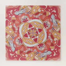 Quebra-cabeça Alô Primavera: Jardim Botânico Rosa Botânico Alegr