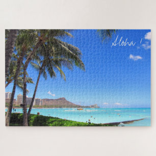 Quebra-cabeça aloha do Havaí