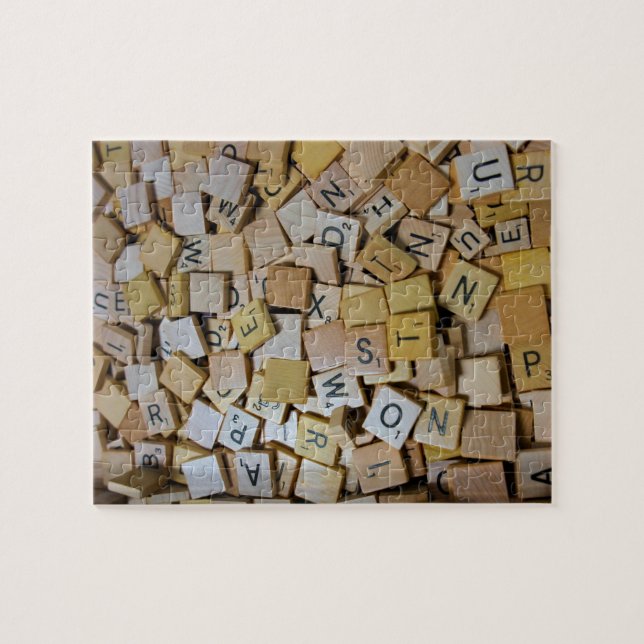 Quebra-cabeça Alphabet Scramble - 8x10 - 110 pcs (Horizontal)