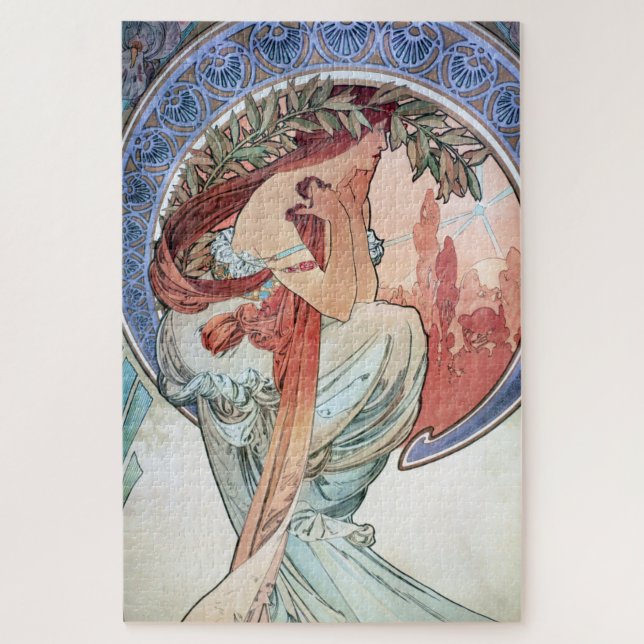 Quebra-cabeça Alphonse Mucha (Vertical)