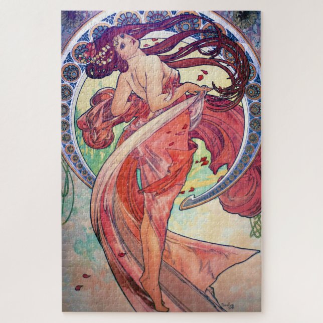 Quebra-cabeça Alphonse Mucha (Vertical)
