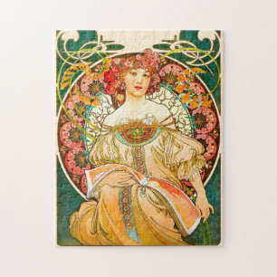 Quebra-cabeça Alphonse Mucha Art Nouveau Daydream