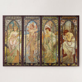 Quebra-cabeça Alphonse Mucha, O Momento do Dia