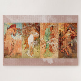 Quebra-cabeça Alphonse Mucha, Quatro Estações