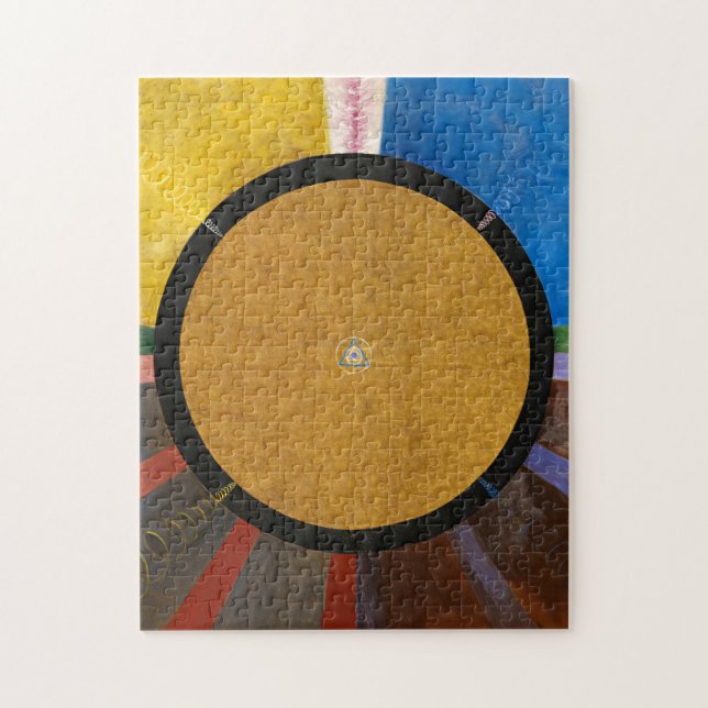 Quebra-cabeça Altarpart, Grupo X, nº 3, por Hilma af Klint (Vertical)