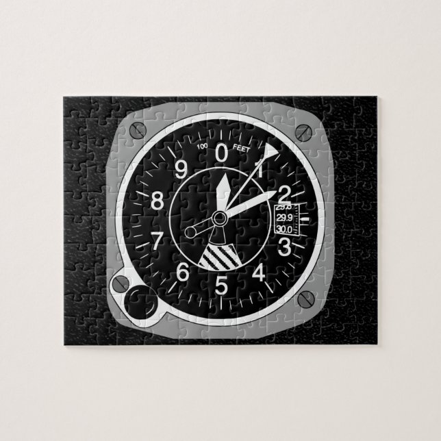 Quebra-cabeça Altímetro de aeronaves (Horizontal)