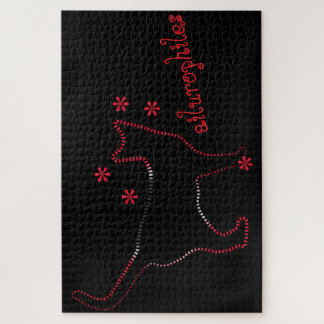 Quebra-cabeça Ama de gato