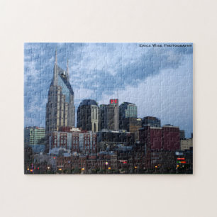Quebra-cabeça Amanhecer da skyline de Nashville