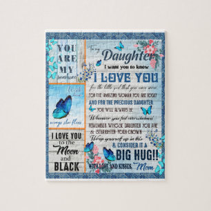 Quebra-cabeça Amantes Filhos À Minha Filha De Amor Mãe