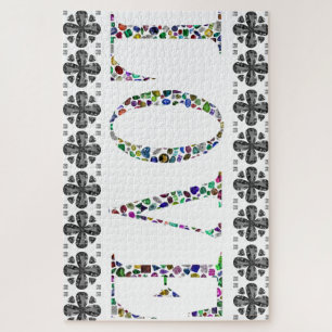 Quebra-cabeça Ame Todas as Pedras de Gema Todas as Cores