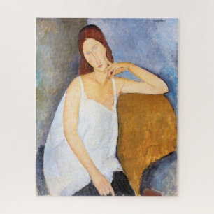 Quebra-cabeça Amedeo Modigliani - Jeanne Hebuterne