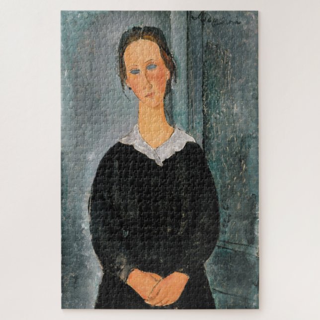 Quebra-cabeça Amedeo Modigliani - Servant Girl (Vertical)