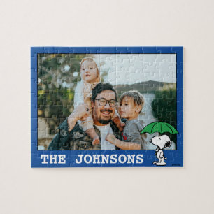 Quebra-cabeça Amendoins   Snoopy Green Umbrella