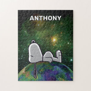 Quebra-cabeça Amendoins   Snoopy Spacout