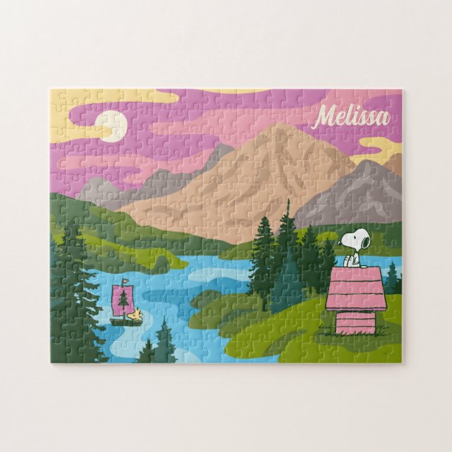 Quebra-cabeça Amendoins | Snoopy & Woodstock O Excelente No Exte (Horizontal)