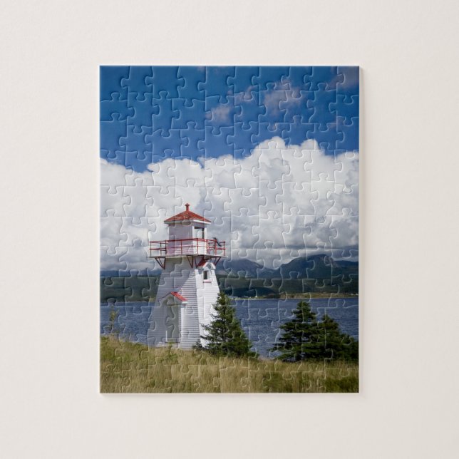 Quebra-cabeça América do Norte, Canadá, Terra Nova e (Vertical)