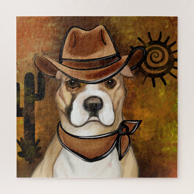 QUEBRA-CABEÇA AMERICANO STAFFORDSHIRE TERRIER (Vertical)