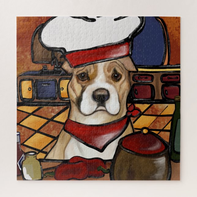 QUEBRA-CABEÇA AMERICANO STAFFORDSHIRE TERRIER (Vertical)