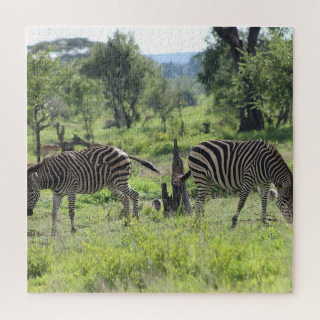 Quebra-cabeça Amigos da Zebra (Vertical)