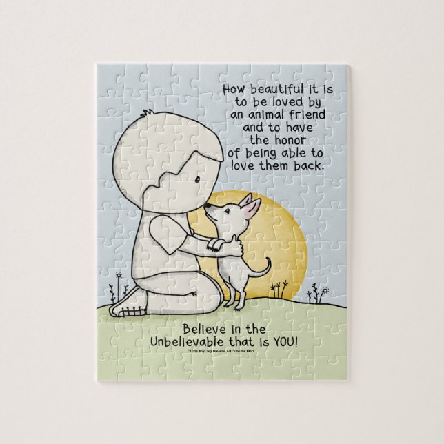 Quebra-cabeça Amigos de Animais (Vertical)