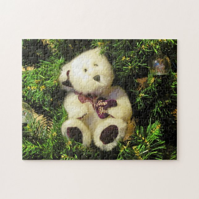 Quebra-cabeça Amo-te Urso numa árvore (Horizontal)