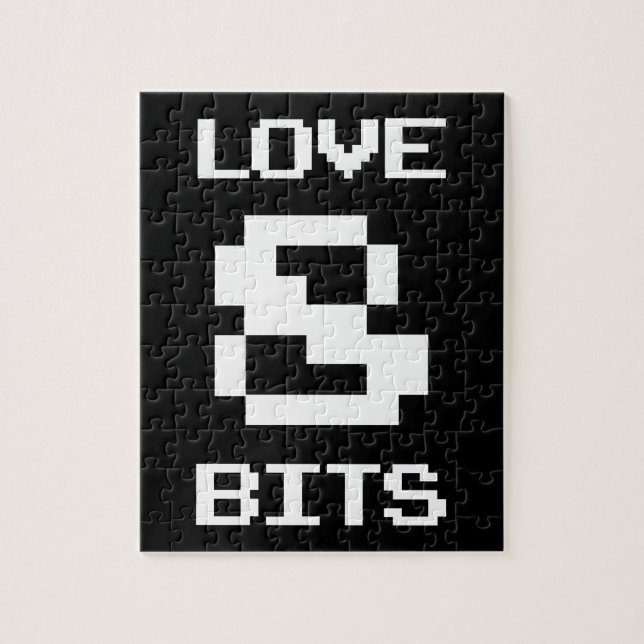 Quebra-cabeça Amor 8 Bits (Vertical)