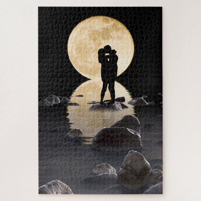 Quebra-cabeça Amor à Meia-Noite (Vertical)