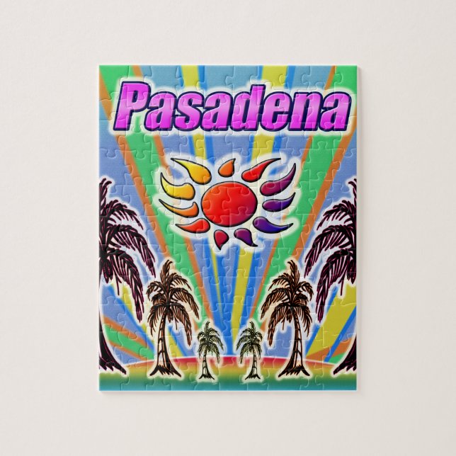 Quebra-cabeça Amor de Verão em Pasadena (Vertical)