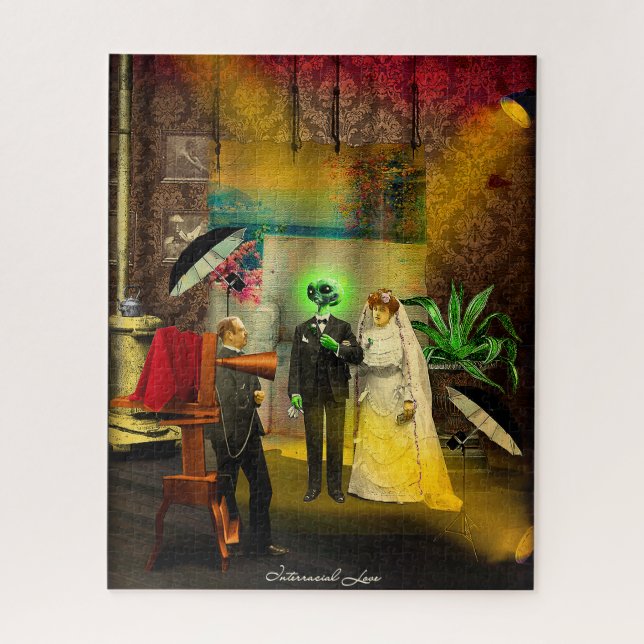 Quebra-cabeça Amor inter-racial (Vertical)