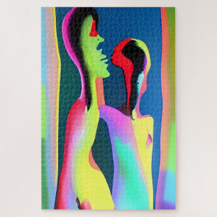 Quebra-cabeça Amor, Na Verdade, Surrealismo Ken Gage