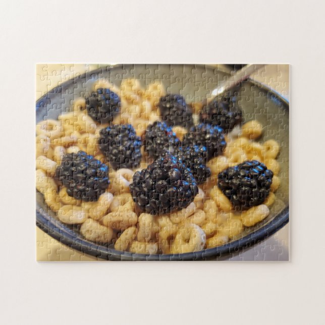 Quebra-cabeça Amoras Amoras em Cereal (Horizontal)
