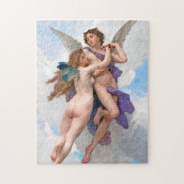 Quebra-cabeça Amour e Psyche, Bouguereau (Vertical)