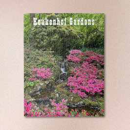 Quebra-cabeça Amsterdam Gardens and Waterfall Jigsaw Puzzle