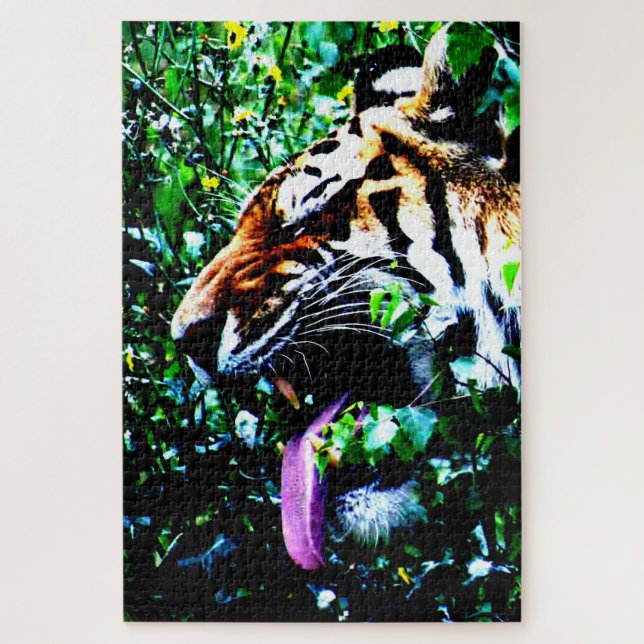Quebra-cabeça Amur Tiger 20x30 1014pc jpcn (Vertical)