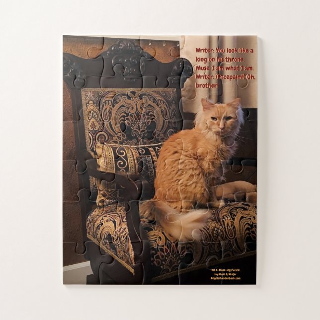 Quebra-cabeça An A-Muse-ing Puzzle—The King (Vertical)